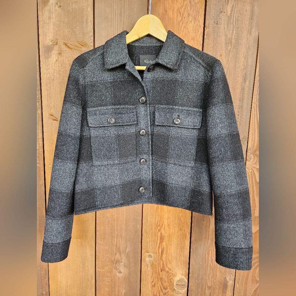 Rails plaid Wool Blend Steffi Jacket